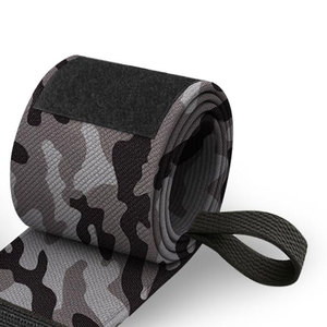 Attelle de poignet respirante et antidérapante pour haltérophilie en nylon/néoprène, unisexe, robuste, réglable avec boucle de maintien pour le pouce, protection sportive pour la gym - Product Image 6