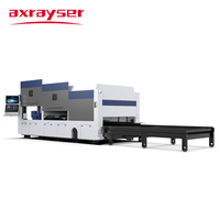 Máquina de Corte Láser de Fibra Axrayser GP 6015 con Mesa de Intercambio Doble, 3KW, Cortadora de Chapa Metálica, Certificación CE