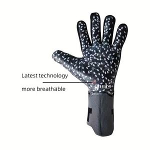 Nuevo Diseño de Guante de Natación con Látex en la Palma y Serigrafía en la Parte Posterior, Impresión por Sublimación, Rollo Negativo, Diseño Personalizado, Protección para el Pulgar - Product Image 4