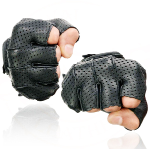 ถุงมือขับขี่มอเตอร์ไซค์แบบไร้นิ้วสำหรับผู้ชาย Samroz Sports - Product Image 2