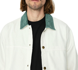 Durable Style <b>Canvas</b> <b>Work</b> <b>Jacket</b> Industrial Grade Cotton With Multi Pocket And Logo Printing - Product Image 5