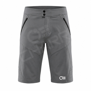 Pantalones Cortos de Ciclismo de Montaña MTB Personalizados de Alta Calidad para Hombre, Pantalones Cortos de Ciclismo Transpirables de Tela Elástica para Actividades al Aire Libre - Product Image 1
