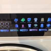 High Efficiency Fully Automatic Touch Screen Front Load Washing Machine Large Capacity for Home Apartment Laundry Use