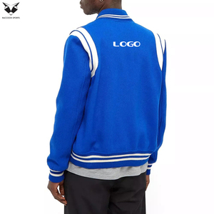 Black Color Good Selling Highest Quality Varsity <b>Jackets</b>, Make Own Best Soft Fabric Premium Product Blue White College <b>Jackets</b> - Product Image 3