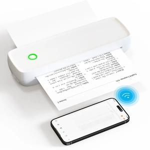 Impresora Térmica Portátil Sudex A4 sin Tinta para Documentos y Fotos, Inalámbrica, 203DPI, 3 Años de Garantía, Disponible en Stock - Product Image 3