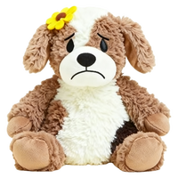 Boneka Panda Merah Mainan Hewan Lembut Isi Dakron Dekorasi Rumah Hadiah Koleksi Boneka Beruang Teddy