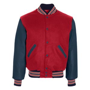 Veste universitaire Stonefield Manufacturing à col montant géométrique - 100 % laine, à capuche, imperméable, streetwear, vêtement d'extérieur d'hiver - Product Image 2