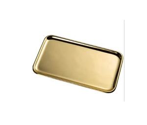 Bandeja de servicio de cobre de forma cuadrada, diseño elegante, bandeja de servicio de comida de lujo de alta venta, bandeja de servicio de cobre hecha a mano al por mayor - Product Image 6