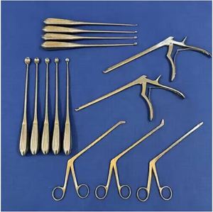 Juego de Instrumentos Veterinarios para Laminectomía, Kit de Cirugía Ortopédica de Columna Vertebral, Manual, Reutilizable, Acero Inoxidable Alemán, para Perros y Caballos, con Certificación CE - Product Image 3