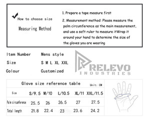 Men's Sheepskin Outdoor Autumn-winter Warm <b>Wool</b> and Fur Combined Inner Lining <b>Gloves</b> in Stock and Available for Customization - Product Image 6