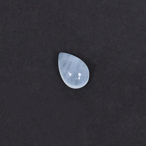 Aguamarina Natural de 3 Quilates, 11x7mm, Forma de Pera, Cabujón, Gema Suelta - Product Image 4