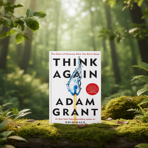 Réfléchissez à nouveau par Adam Grant, impression de livre broché personnalisé à couverture souple - Product Image 2
