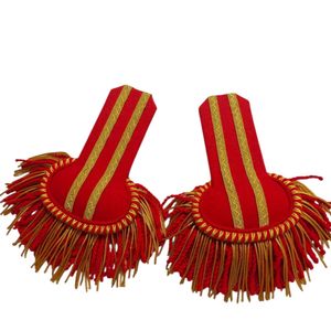 OEM de Alta Calidad, Hechos a Mano, con Flecos Dorados y Pequeños Borlas Doradas, Epaulettes de Hombro, Uniformes Personalizados, Equipo de Defensa Personal - Product Image 1