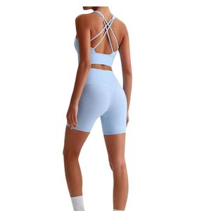 Ensemble de yoga personnalisé pour femmes : soutien-gorge de sport, leggings, pantalon évasé, dentelle unie, 4 pièces, vêtements de sport actifs, super doux, respirant, nylon/cachemire - Product Image 3