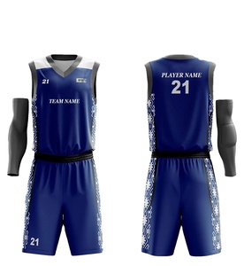 Customized Plus Size Summer Basketball <b>Shorts</b> & Uniforms with Breathable Anti-Bacterial Quick Dry Digital Print - Product Image 4