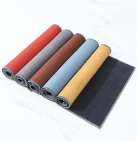 Serviettes en chamois en gros, serviettes de nettoyage en microfibre chamois double couche, idéales pour le detailing automobile.