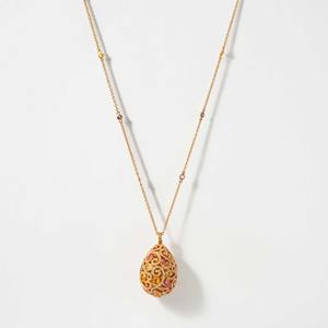 Colgante de Bola de Filigrana con Diamante Radiante Cultivado en Laboratorio de Oro Rosa de 14K Premium, 6.16ct, Certificado IGI, Joyería de Lujo - Product Image 1