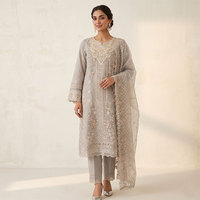 Nouvelle conception unique, LUXURY EMB ORGANZA FORMAL 3PEC, ensemble de vêtements de fête, plage, mariage, festival de l'Aïd, pour femmes, best-seller