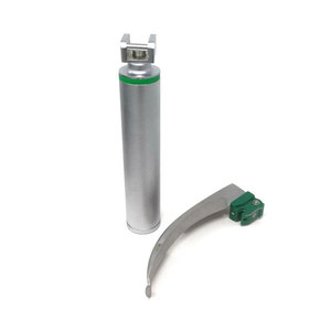 High Quality Reusable Stainless Steel Laryngoscope Set With LED <b>Light</b> 6 Fiber Manual Top Surgery <b>Professional</b> Medical Intubation - Product Image 5