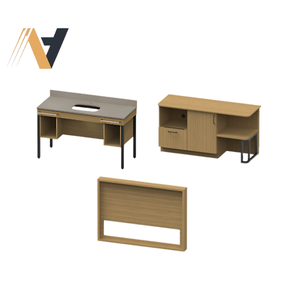 Ensemble de chambre à coucher moderne et portable de haute qualité, style Hampton Inn, OEM/ODM, durable, en bois et en métal, écologique, avec ottoman - Product Image 3