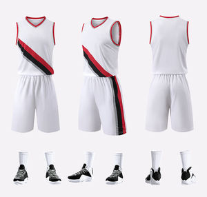 OEM Factory Basketball Uniform <b>Set</b> Adult Custom Jersey Shorts Breathable Sports Apparel - Product Image 1