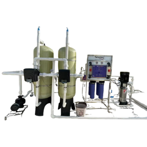 industrial 6000 LPH Fully <b>Auto</b> RO fully automatic reverse osmosis water purification machinery stainless steel skid filtration - Product Image 1