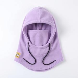 Pasamontañas de Forro Polar, Máscara Facial Térmica Aislante para Deportes de Invierno al Aire Libre, Unisex, Talla Única, Color Gris Crema - Product Image 5