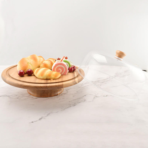 Soporte de madera para tartas al por mayor, accesorios de cocina, soportes grandes de madera para tartas, accesorios de madera para el hogar y la cocina - Product Image 2