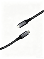 Cable USB C a USB C Trenzado de Fabricante de Cables, Transferencia de Datos de 10 Gbps, Carga Rápida PD de 100 W, Cable USB C Trenzado Resistente