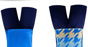 Conjunto de Camiseta de Fútbol Azul para Hombre, Cuello Redondo, Manga Corta, Impresión con Nombre del Jugador, Uniforme de Poliéster que Absorbe la Humedad, para Adultos, para Todo el Verano - Product Image 3