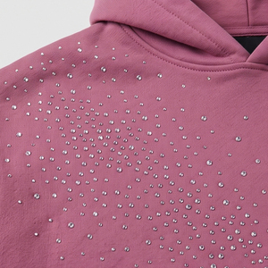 Men <b>Rhinestone</b> Fashion <b>Hoodie</b> Hooded Sweatshirt Casual Winter Warm Everyday Wear <b>Rhinestone</b> <b>Hoodie</b> For Men - Product Image 6
