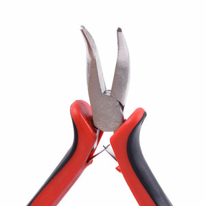 Bend Tip Plier Essential Diy Hair Extension Tool For Micro <b>Rings</b> Links Beads & Feather Hair Extensions Professional <b>Clip</b> - Product Image 6