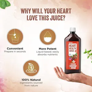 Jugo Dabur para la Salud del Corazón, Enriquecido con más de 10 Hierbas Ayurvédicas - Product Image 3