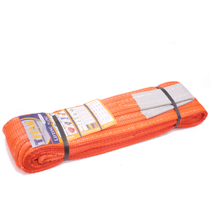 Eslinga de correas Provina superventas 10 toneladas poliéster naranja plano 7:1 factor de seguridad para un transporte de tracción de elevación eficiente - Product Image 6