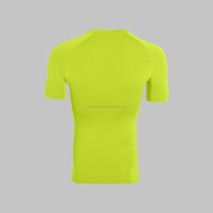 Chemises de compression pour hommes Chemise d'entraînement à manches courtes pour la course à pied et le fitness Qualité supérieure - Product Image 5