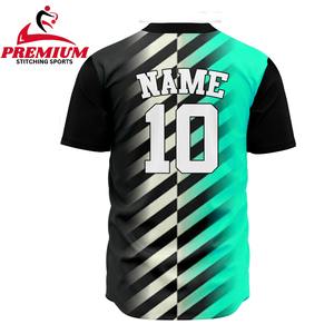 Maillot de baseball personnalisé de qualité supérieure, tissu polyester durable, séchage rapide, respirant, coupe confortable - Product Image 3