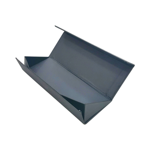 Estuche Rígido Plegable para Gafas de Cuero PU y Cartón Hecho a Mano con Logotipo de Impresión Personalizada y Color Personalizado - Product Image 1