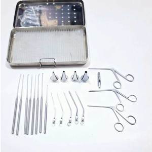 ชุดเครื่องมือผ่าตัดหูชนิด Myringotomy 15 ชิ้น ชุดผ่าตัด Myringoplasty สำหรับหู ชุดเครื่องมือผ่าตัดหู ทำจากสแตนเลส ใช้ซ้ำได้ สำหรับศัลยกรรมกระดูกและข้อ - Product Image 5