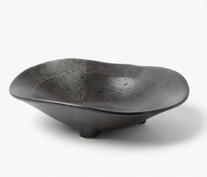 Premium Handmade <b>Ceramic</b> <b>Bowl</b> Minimalist Style Black Matte Finish For Food <b>Serving</b> And Home Decor Elegant Tabletop Display - Product Image 1