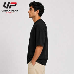 Premium Men Oversize <b>T</b> <b>Shirt</b> Featuring Relaxed Fit Dropped Shoulders And Soft Cotton Fabric For Modern Streetwear - Product Image 4