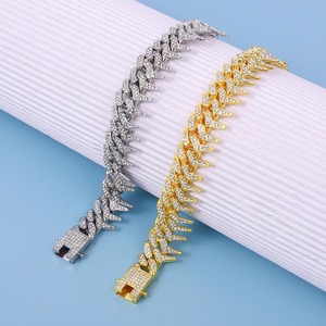 Personality Fashion <b>Men'S</b> Hip Hop Stainless Steel Bracelet Chain Wholesale Simple Cuban Bracelet for <b>Men</b> Gift - Product Image 3