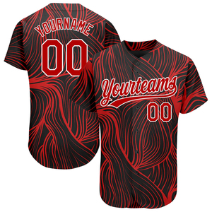Maillots de baseball personnalisés en gros, imprimés par sublimation, colorés, style décontracté, uniformes, vente chaude, chemises de baseball souples - Product Image 2