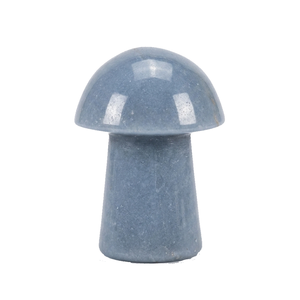 High Quality Crystal Mushroom Angelite Gua Sha Body Natural Scraping Massage <b>Tool</b> Facial Gemstone Mushroom Wholesale - Product Image 1