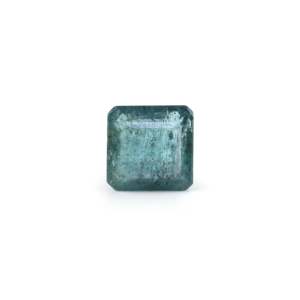 Natural Zambian Emerald 6.95 Carat Loose Gemstone Emerald Cut 8x10mm for Fine Jewelry - Product Image 1