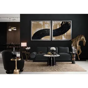 Sculpture Métallique Artisanale de Luxe pour la Décoration Artistique des Salons des Villas Haut de Gamme, Hôtels, Complexes et Bureaux d'Entreprises - Product Image 5