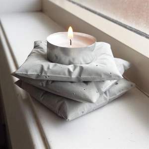 Portavelas de Concreto Hecho a Mano de Primera Calidad TCE para Decoración del Hogar, Centro de Mesa, Hotel, Restaurante, Regalo y Decoración de Interiores - Product Image 2