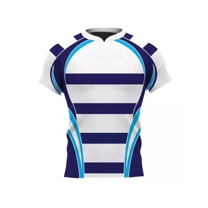 Maillot de rugby respirant et confortable, entièrement personnalisé, qualité supérieure, tissu optimal, tendance, durable, élégant, vêtements d'équipe - Product Image 3