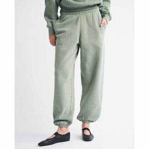 <b>Women</b> Casual <b>Harem</b> <b>Pants</b> Solid Color Fleece Drawstring Waist Loose Fit Ankle-Length Cotton Sweatpants Autumn Style - Product Image 4