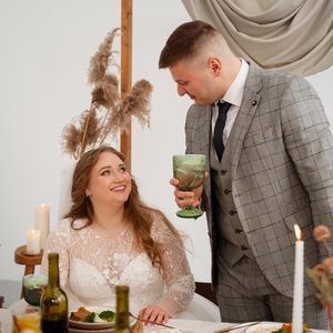 Calici <span class=keywords><strong>da</strong></span> Vino Verdi Vintage, Bicchieri con Motivo in Rilievo, Coppe con Stelo per Matrimoni e Feste - Product Image 4