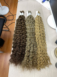 ผมต่อเวียดนามแท้แบบเวอร์จิ้นเรมี่ แบบม้วนสไตล์ฝรั่งเศส น้ำหนัก 100 กรัม สีบลอนด์ ผมแท้ 100% - Product Image 3